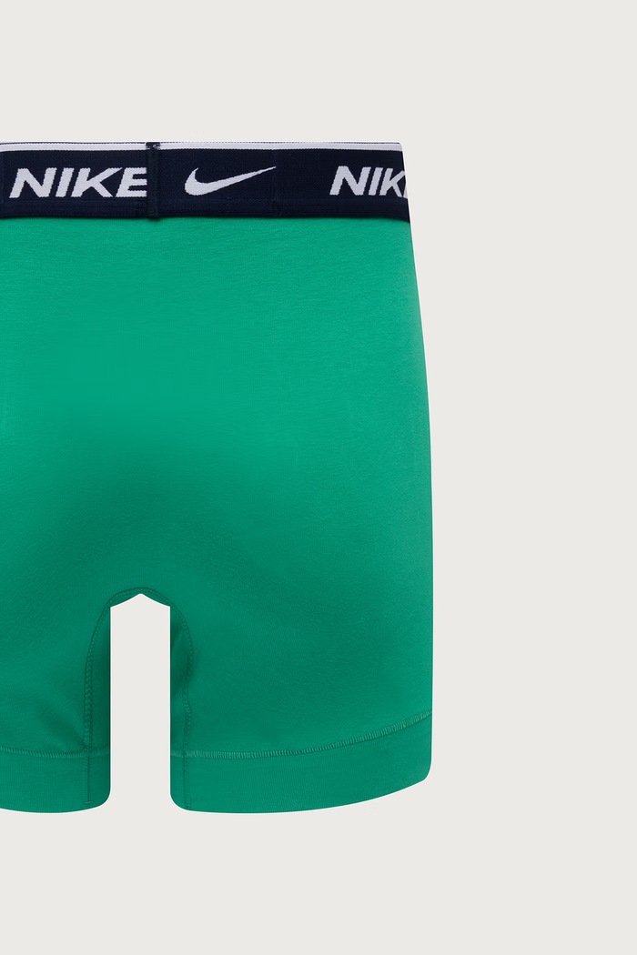 Bokserki męskie bawełniane z elastanem 2-pack Nike NQ00KE1288 zielony