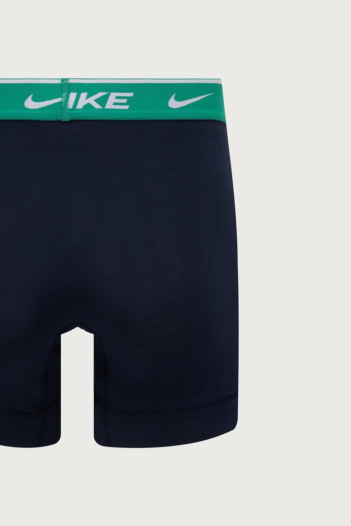 Bokserki męskie bawełniane z elastanem 2-pack Nike zielony NQ00KE1288