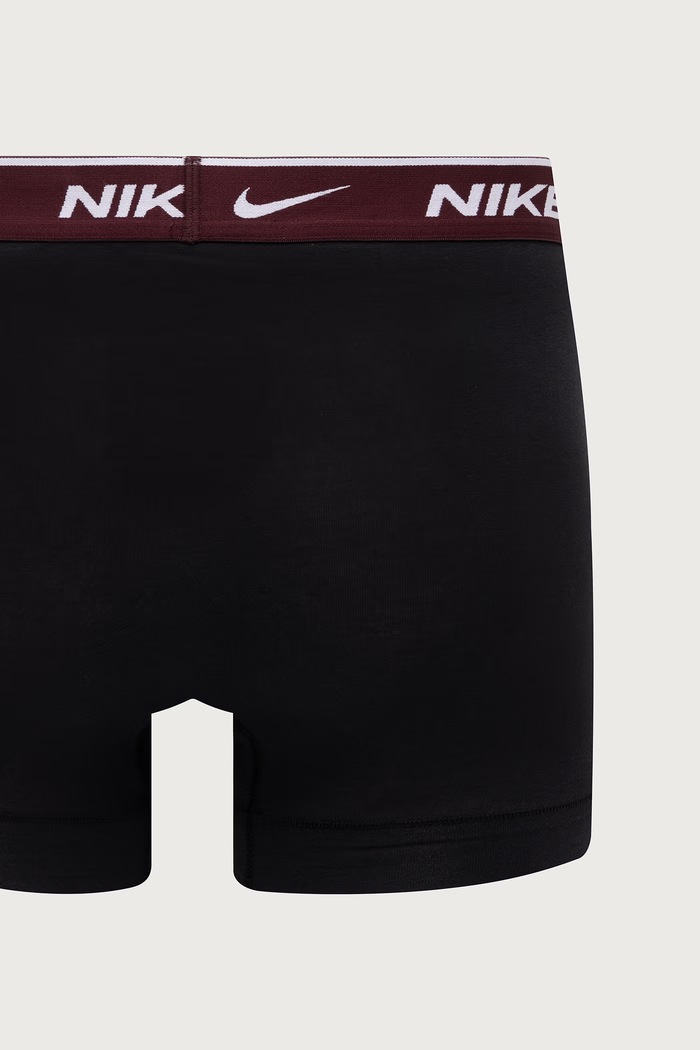 Bokserki męskie bawełniane z elastanem 2-pack Nike czarny NQ00KE1288
