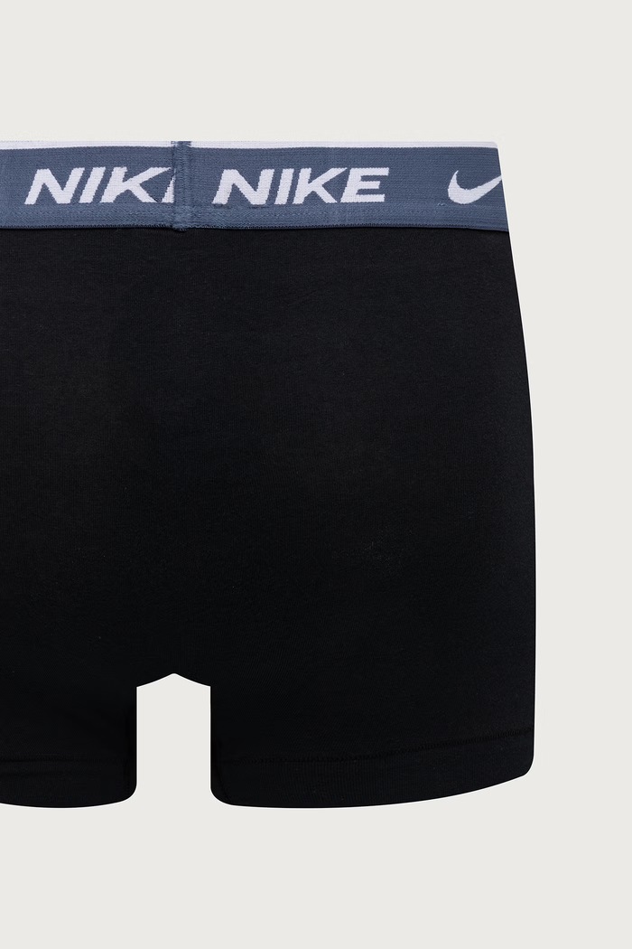 Bokserki męskie bawełniane z elastanem 2-pack Nike czarny NQ00KE1288