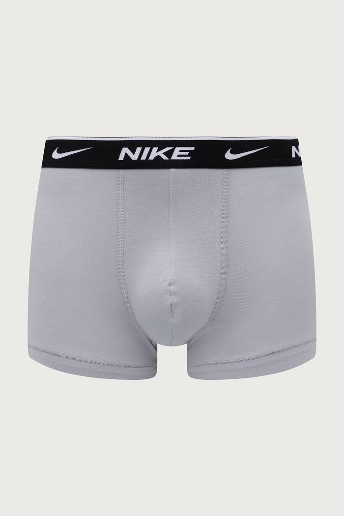 Oblečenie Nike Boxerky pánske bavlnené s elastanom 5-pak NQ00KE1295 modrá