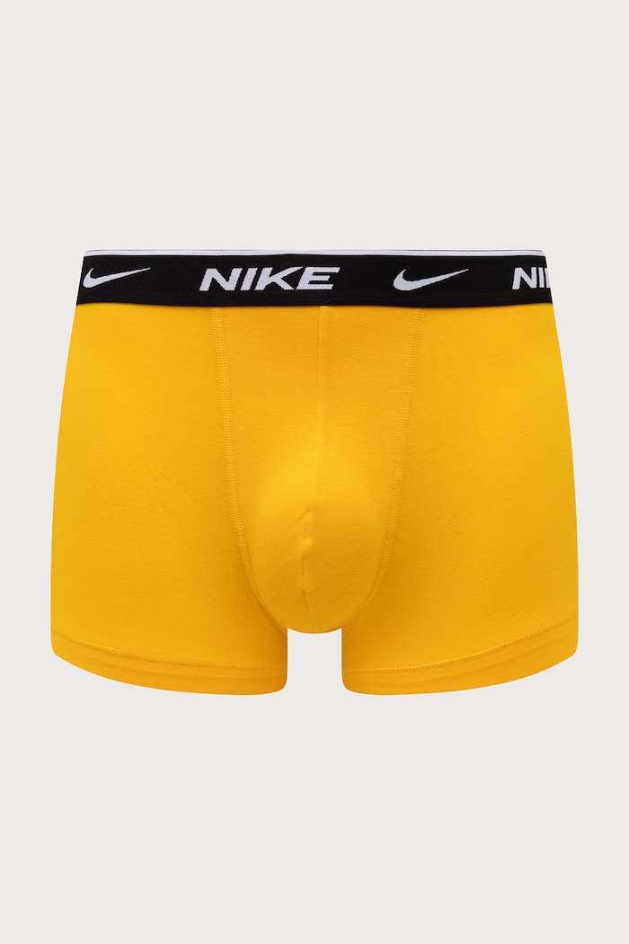 Boxerky pánske bavlnené s elastanom 5-pak Nike NQ00KE1295 modrá