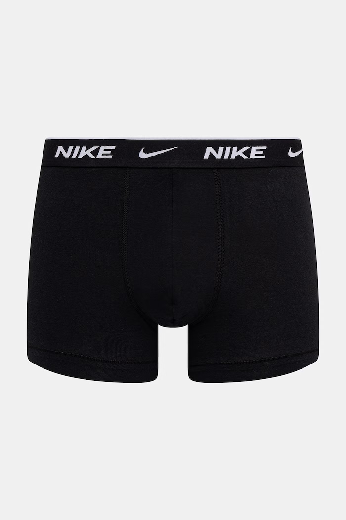 Nike boxerky pánske bavlnené s elastanom 5-pak sivá NQ00KE1295