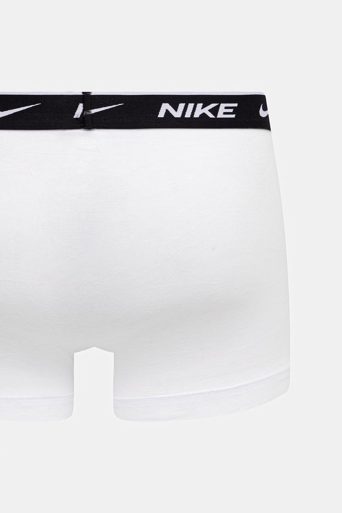 Nike boxerky pánske bavlnené s elastanom 5-pak NQ00KE1295 sivá