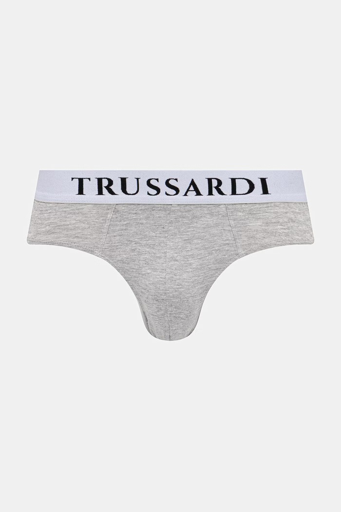 Moške spodnjice Trussardi 2-pack TRU2USP01 siva AA00