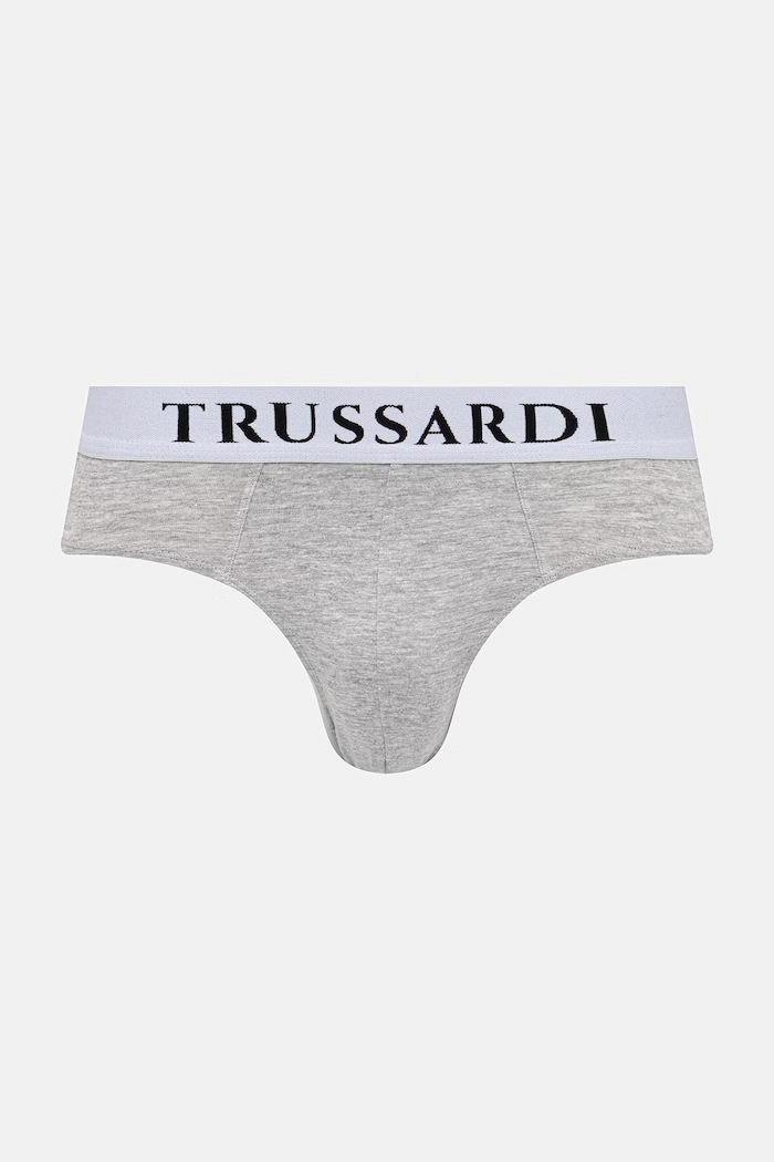 Moške spodnjice Trussardi 2-pack TRU2USP01 siva AA00