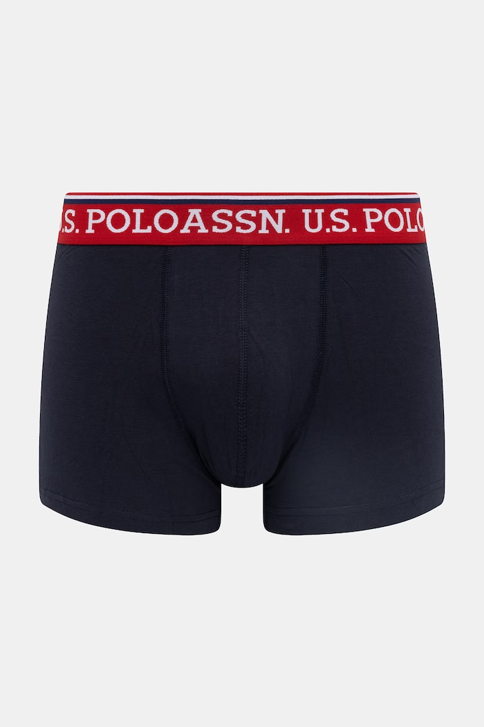 Oblečenie Boxerky U.S. Polo Assn. USPA BRAND HIGHLIGHT 3-pak MUP4078 tmavomodrá