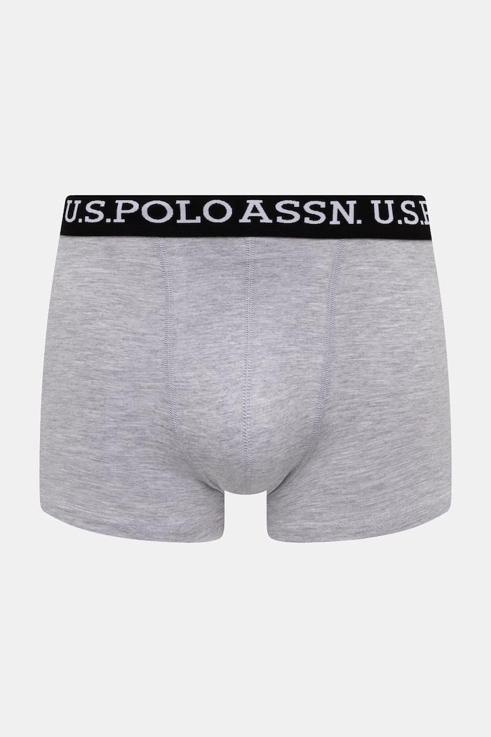 Oblečenie Boxerky U.S. Polo Assn. USPA 3-pak MUP4440 sivá