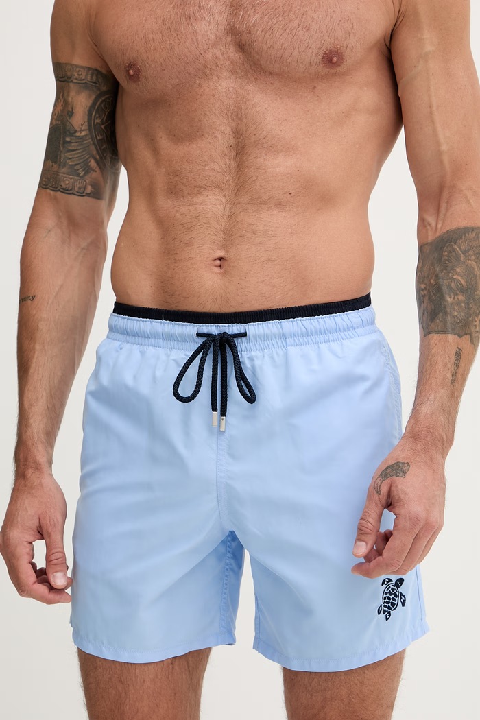 Vilebrequin pantaloni scurți de baie pentru bărbați MOKA MOKU3A01 albastru AA00