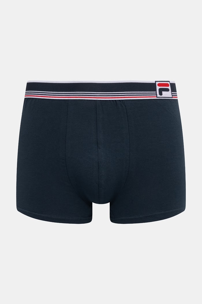 Fila přiléhavé boxerky pánské bavlněné s elastanem 2-pack FU5356/2 černá SS26