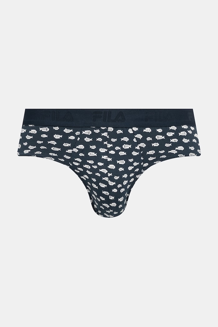 Odzież Fila slipy męskie bawełniane z elastanem 3-pack FU5379/3 czarny