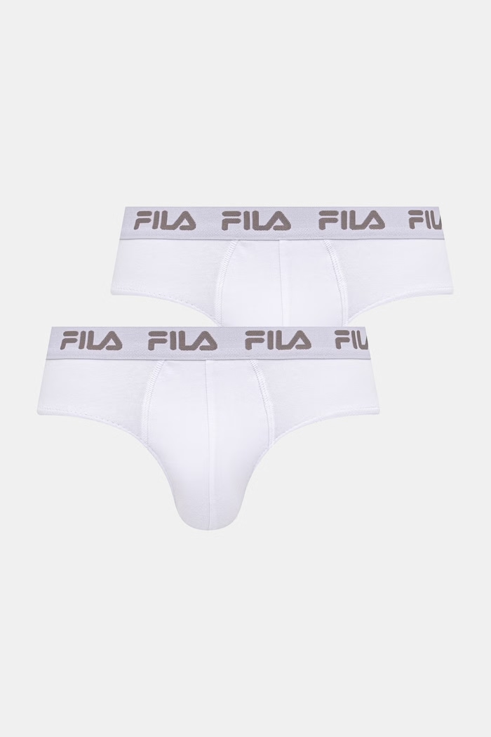 Fila slip pentru bărbați, cu bumbac pachet de 2 alb FU5003/2