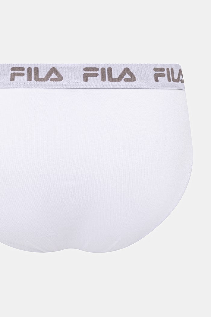 Îmbrăcăminte Fila slip pentru bărbați, cu bumbac pachet de 2 FU5003/2 alb