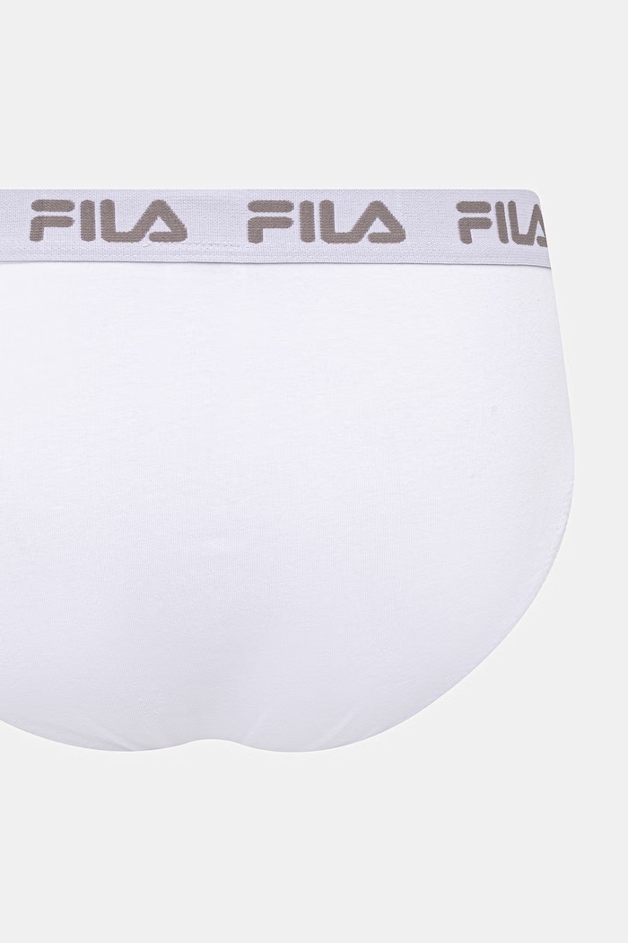 Îmbrăcăminte Fila slip pentru bărbați, cu bumbac pachet de 2 FU5003/2 alb