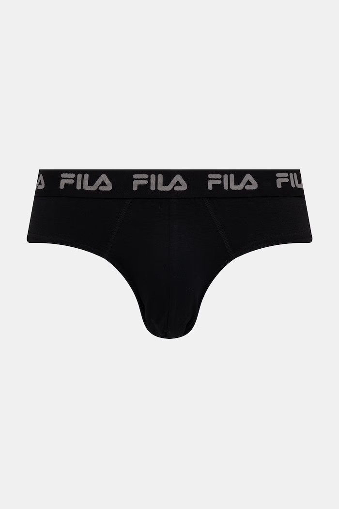 Fila slip pentru bărbați, cu bumbac pachet de 2 FU5003/2 negru SS26