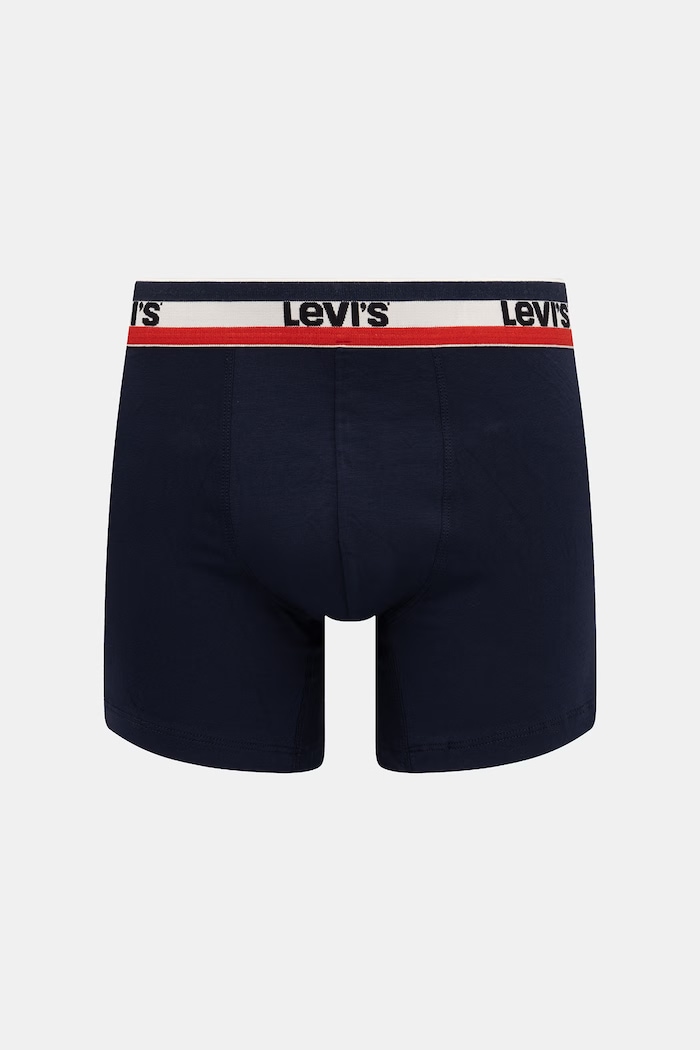Levi's bokserki męskie bawełniane z elastanem 4-pack 37149.1303 granatowy AA00