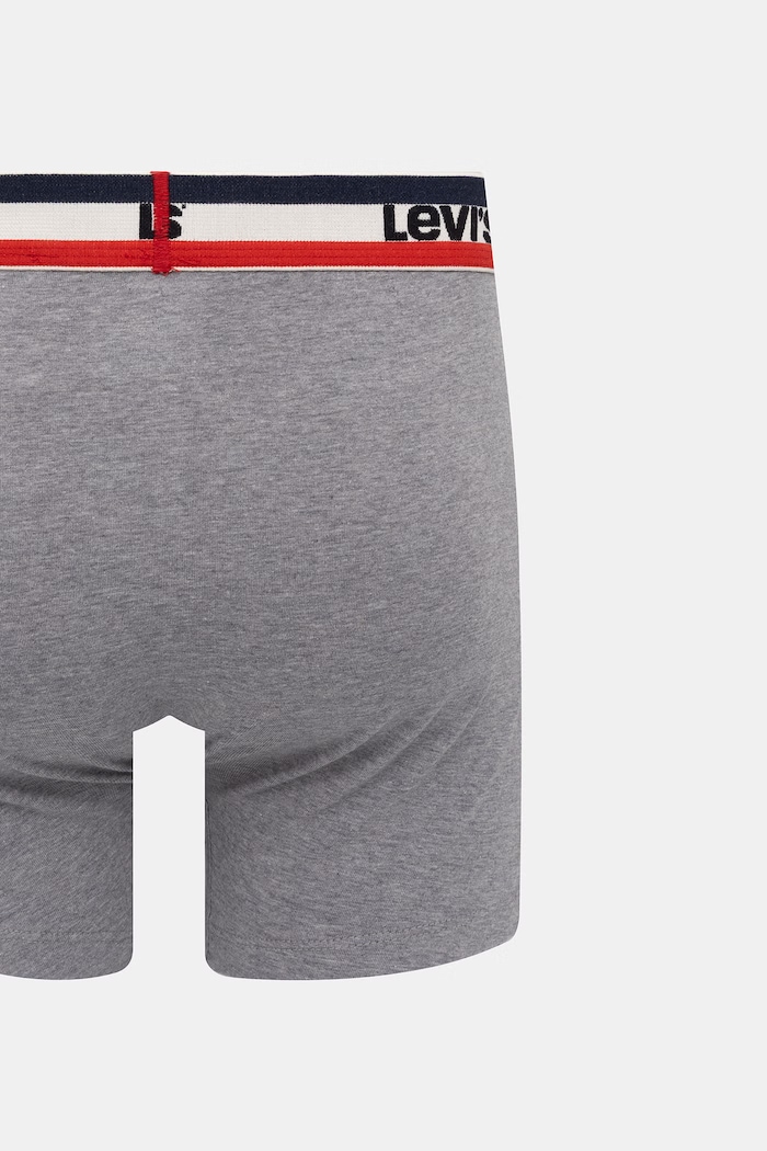 Levi's bokserki męskie bawełniane z elastanem 4-pack 37149.1303 granatowy