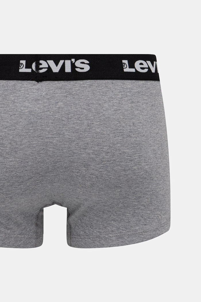 Ruházat Levi's Boxeralsó férfi pamut elasztánnal 2-es csomag 37149.1233 szürke