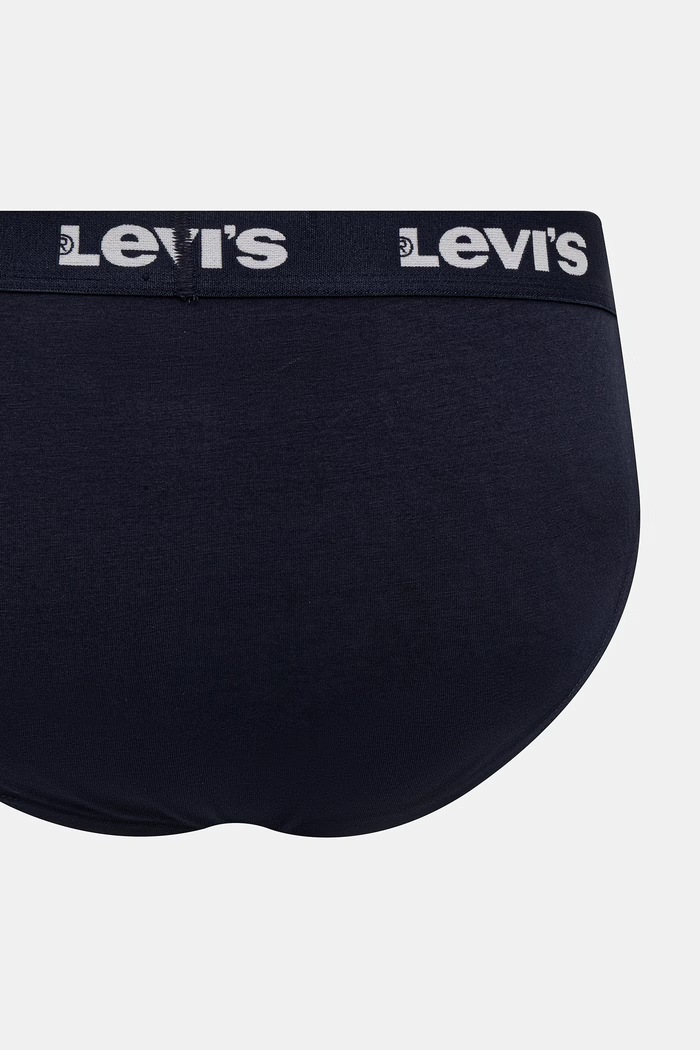 Oblečenie Levi's slipy pánske 2-pak 37149.1213 tmavomodrá
