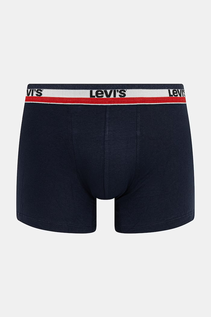 Levi's boxeralsó férfi pamut elasztánnal 2-es csomag 37149.1243 sötétkék AA00