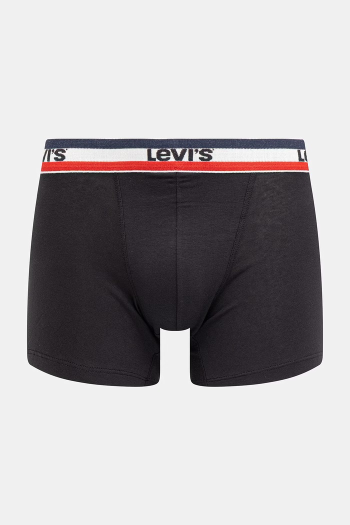 Levi's boxeralsó férfi pamut elasztánnal 2-es csomag 37149.1245 fekete AA00