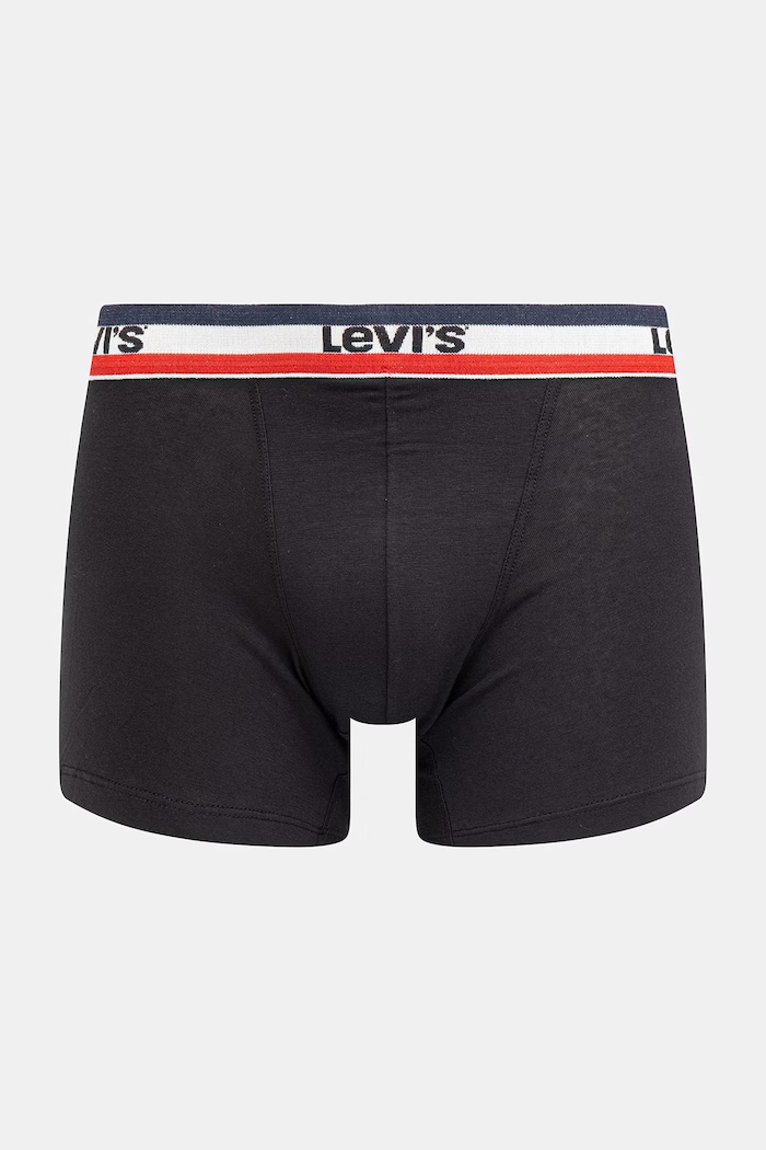 Levi's boxeralsó férfi pamut elasztánnal 2-es csomag 37149.1245 fekete AA00