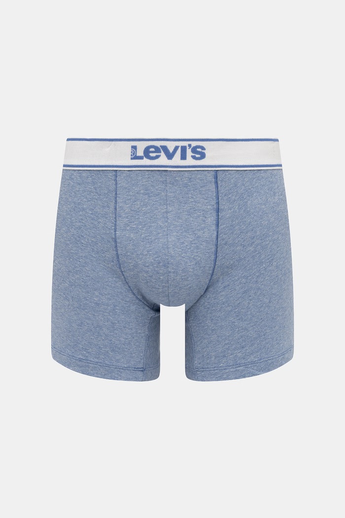 Îmbrăcăminte Levi's boxeri pentru bărbați, din bumbac cu elastan, pachet de 2 37149.1254 albastru