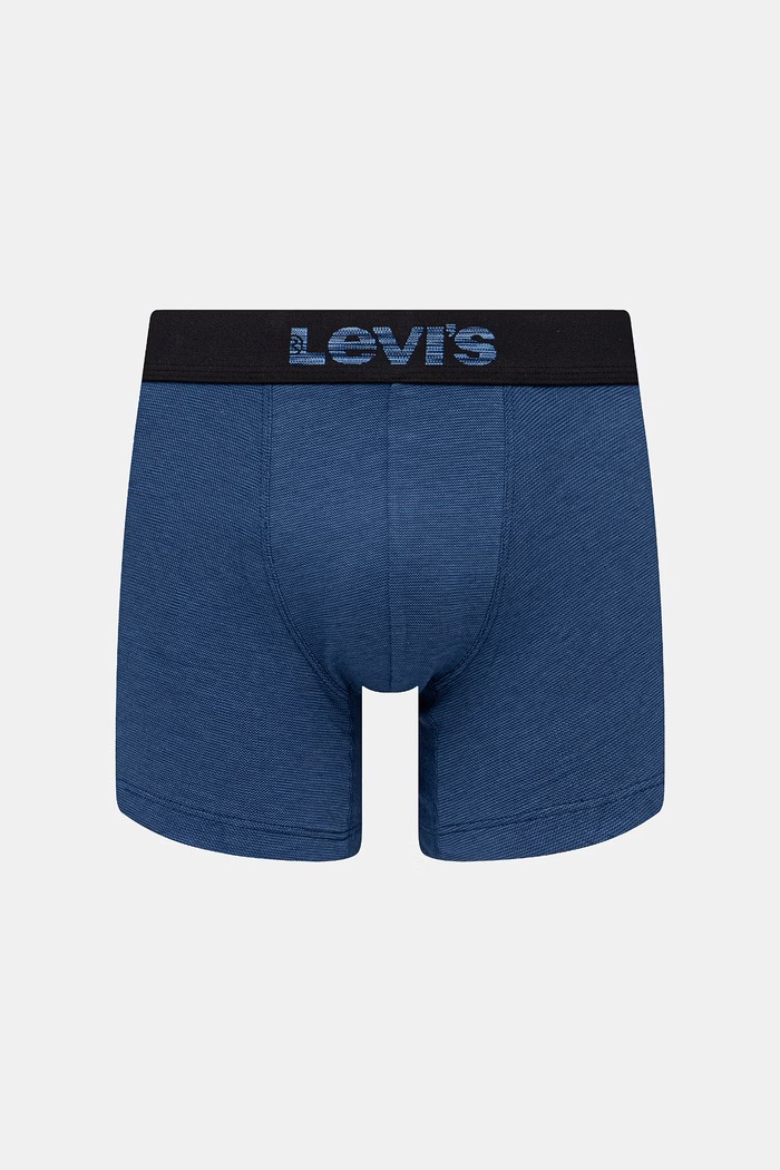 Levi's μποξεράκι ανδρικό βαμβακερό με ελαστάν 2-pack 37149.1268 μπλε AA00