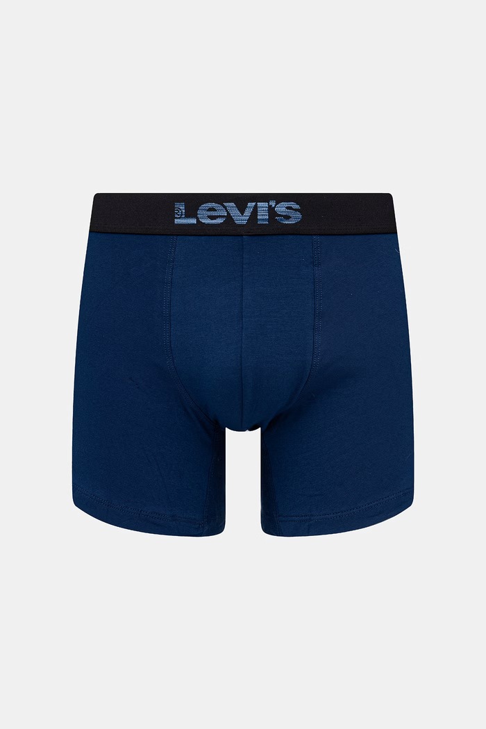 Ρούχα Levi's μποξεράκι ανδρικό βαμβακερό με ελαστάν 2-pack 37149.1268 μπλε