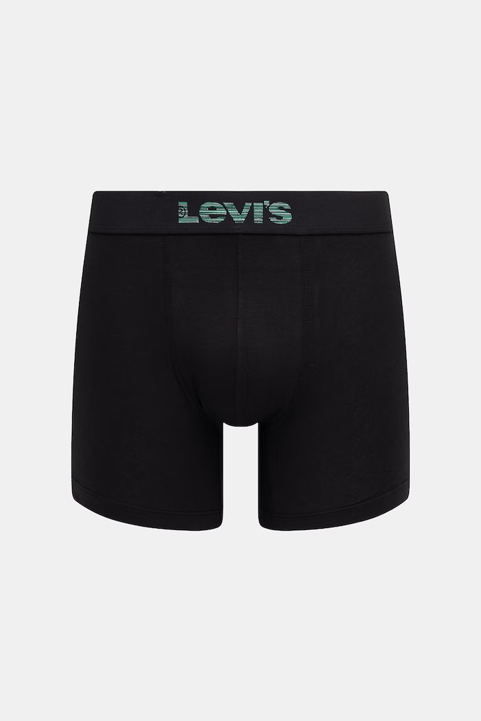 Ruházat Levi's boxeralsó férfi pamut elasztánnal 2-es csomag 37149.1270 zöld