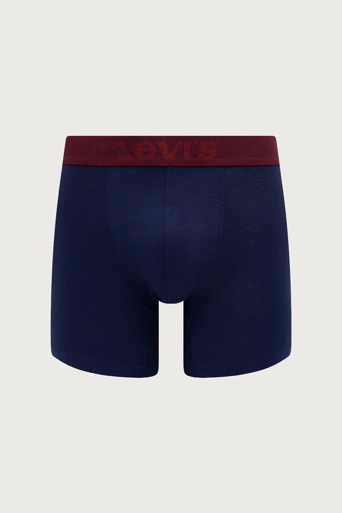 Levi's uske bokserice za muškarce od pamuka s elastanom 2-pack 37149.1418 crvena AA00