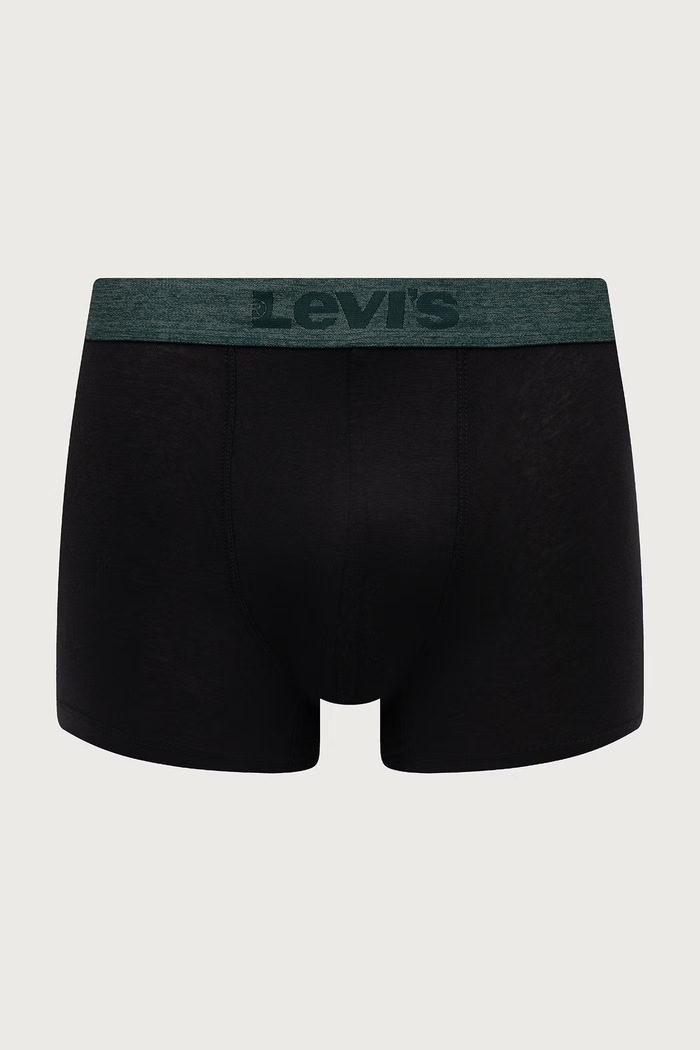 Levi's μποξεράκι ανδρικό βαμβακερό με ελαστάν 3-pack 37149.1412 πράσινο AA00