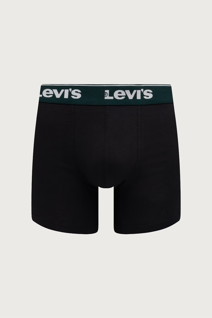 Levi's uske bokserice za muškarce od pamuka s elastanom 3-pack 37149.1408 crna AA00