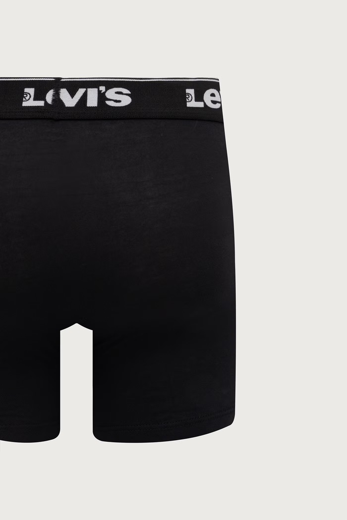 Levi's uske bokserice za muškarce od pamuka s elastanom 3-pack 37149.1408 crna