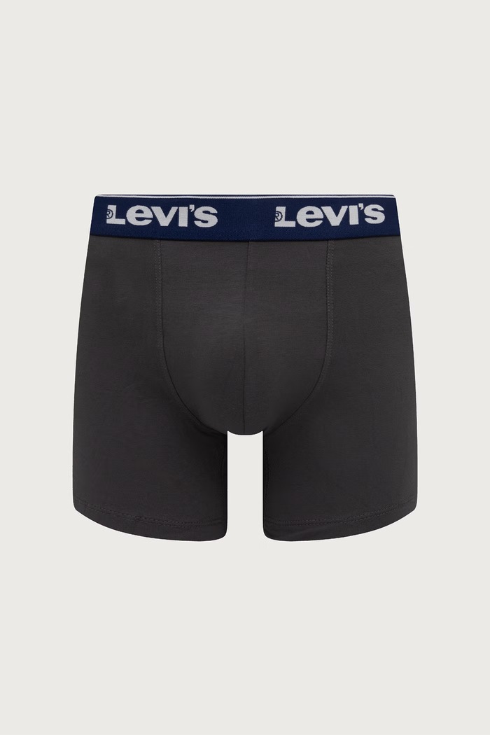 Odzież Levi's bokserki męskie bawełniane z elastanem 3-pack 37149.1407 niebieski