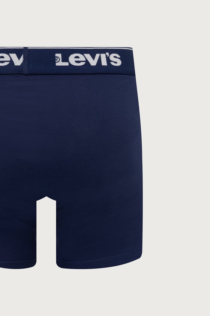 Levi's bokserki męskie bawełniane z elastanem 3-pack niebieski 37149.1407