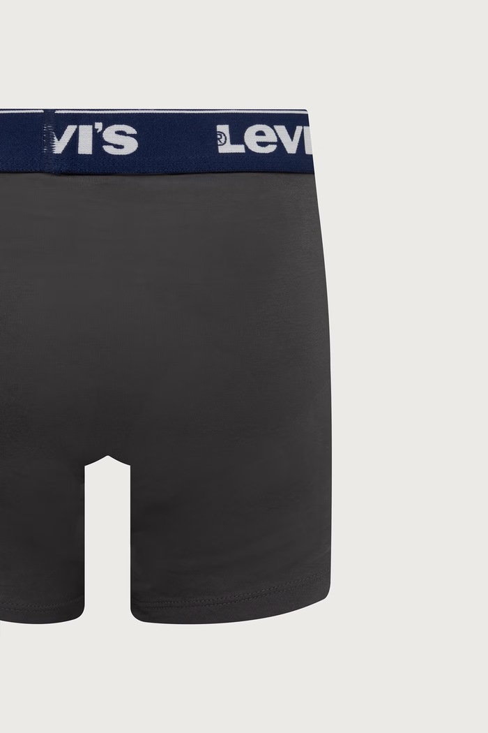 Levi's bokserki męskie bawełniane z elastanem 3-pack 37149.1407 niebieski