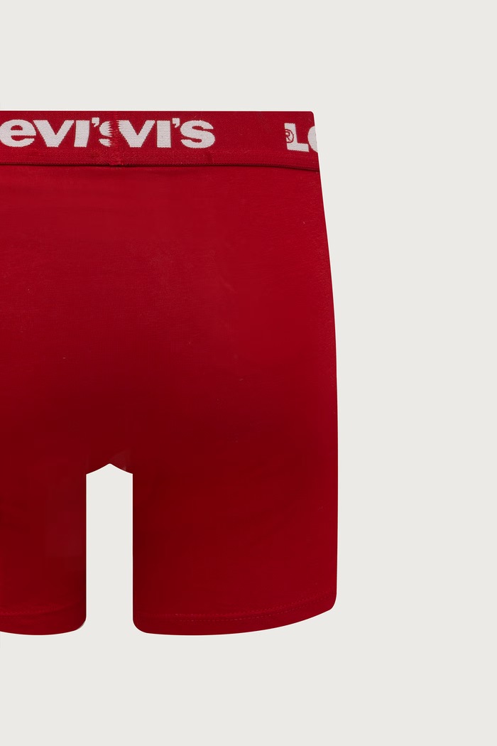 Levi's uske bokserice za muškarce od pamuka s elastanom 2-pack 37149.1405 crvena