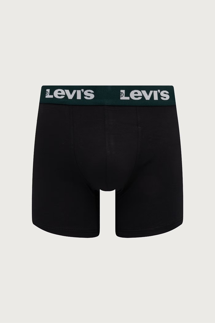 Levi's uske bokserice za muškarce od pamuka s elastanom 2-pack 37149.1404 crna AA00