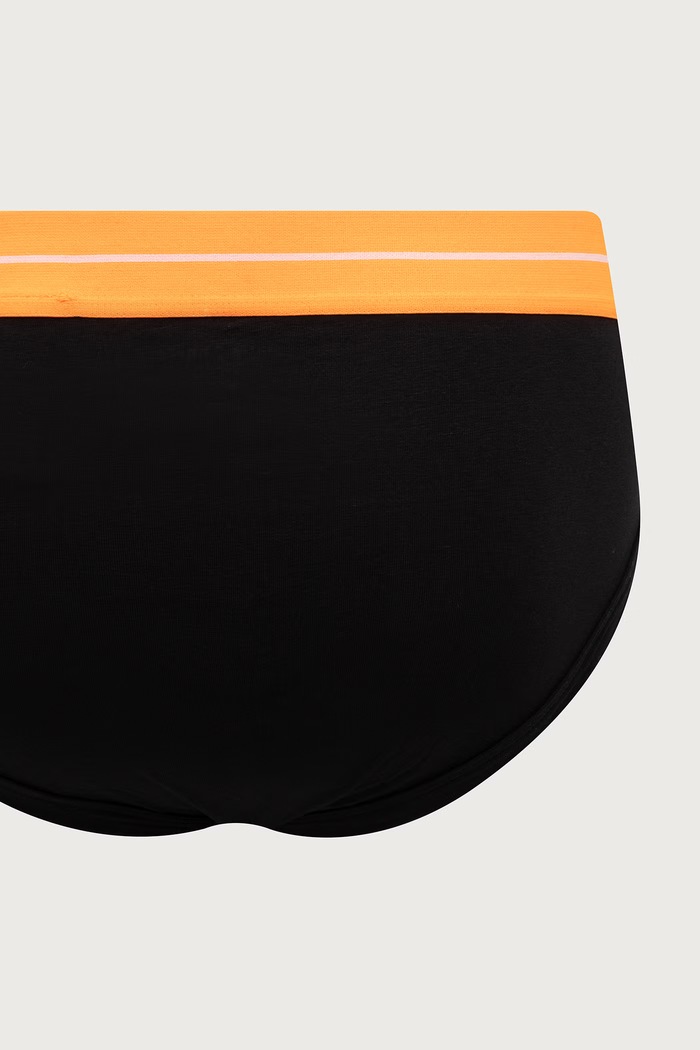 Slip gaće za muškarce od pamuka s elastanom 2-pack Palm Angels PLA1UMWSP02BI crna
