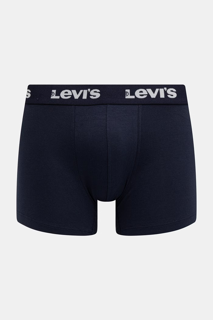 Odzież Levi's bokserki dopasowane męskie bawełniane z elastanem 6-pack 37149.1222. granatowy