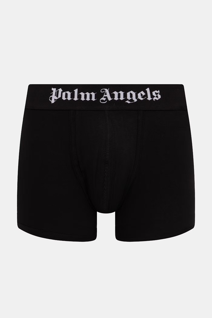 Palm Angels bokserki dopasowane męskie bawełniane z elastanem 3-pack biały PLA1UMBTR01TR