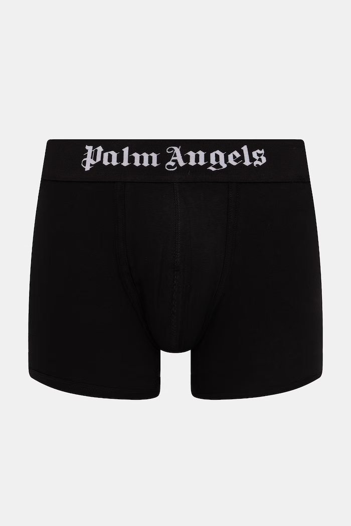 Palm Angels bokserki dopasowane męskie bawełniane z elastanem 3-pack biały PLA1UMBTR01TR