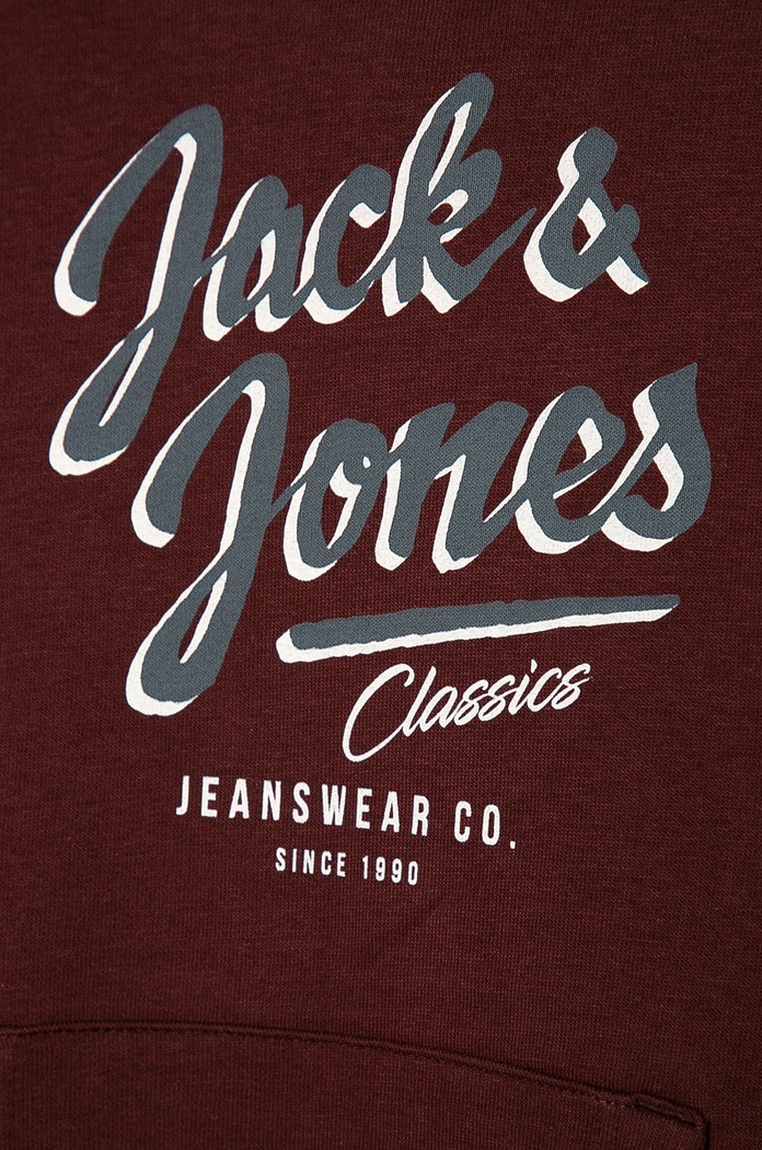 Chlapec Jack & Jones - Detská mikina 128-176 cm 12158423 burgundské