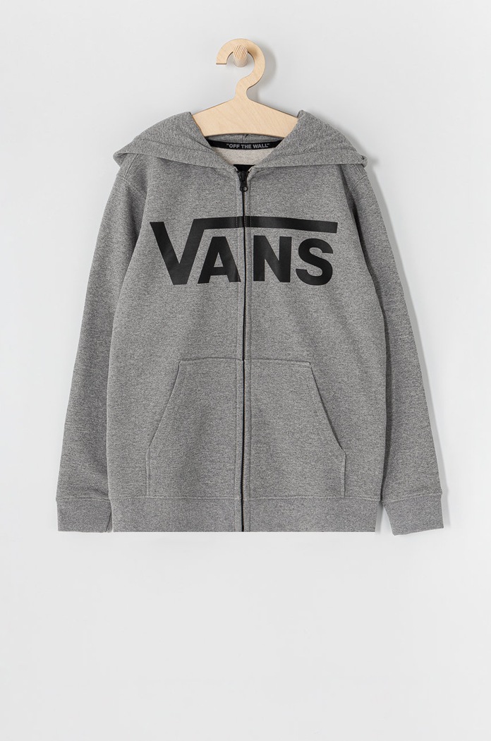 Παιδική μπλούζα Vans με κουκούλα γκρί VN0A45AEADY1