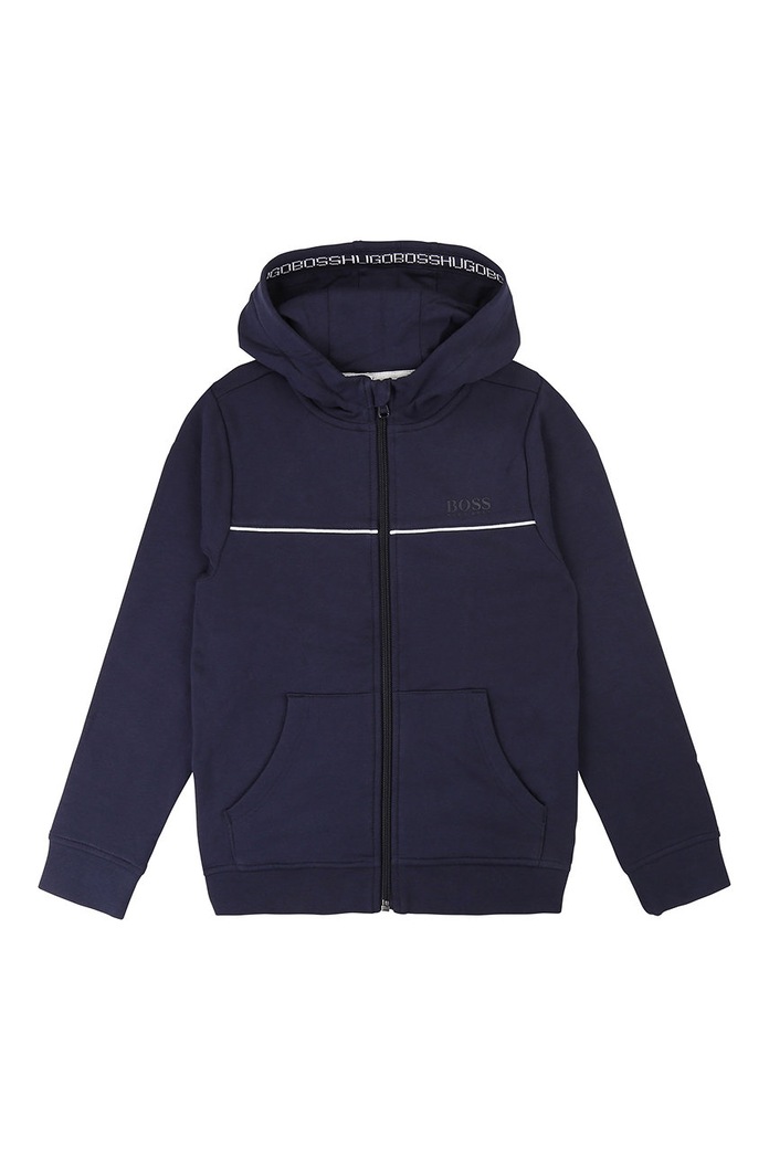 BOSS - Bluza dziecięca 116-152 cm J25P08.116.152 z elastanem granatowy J25P08.116.152