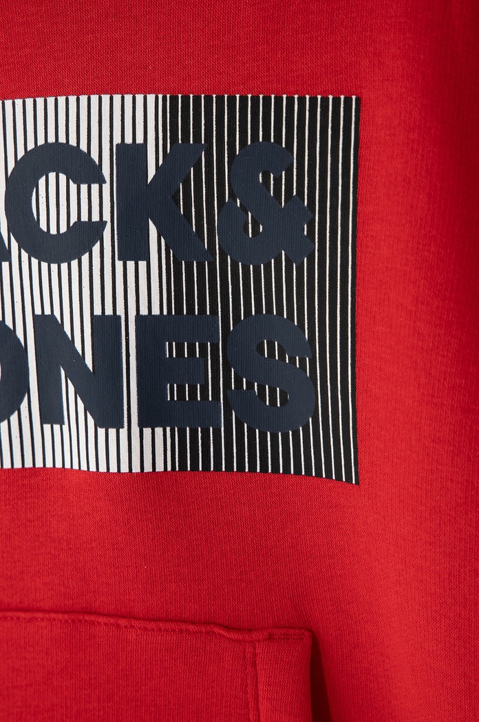 Chłopiec Jack & Jones Bluza dziecięca 12152841. czerwony