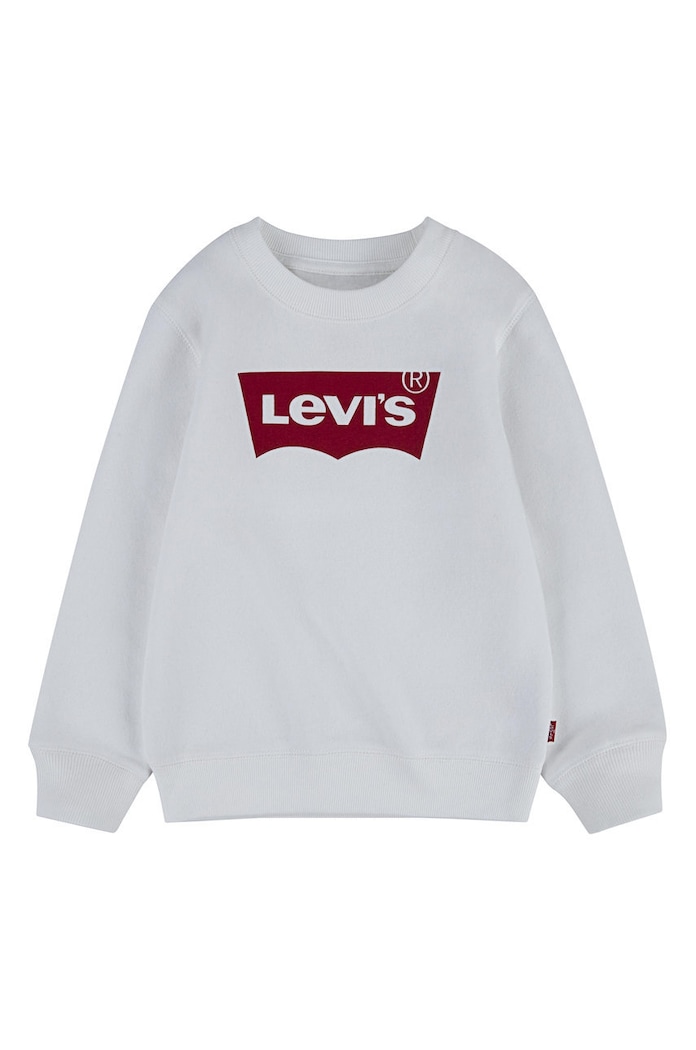 Levi's gyerek felső nyomtatásos fehér 9E9079.NOS.B