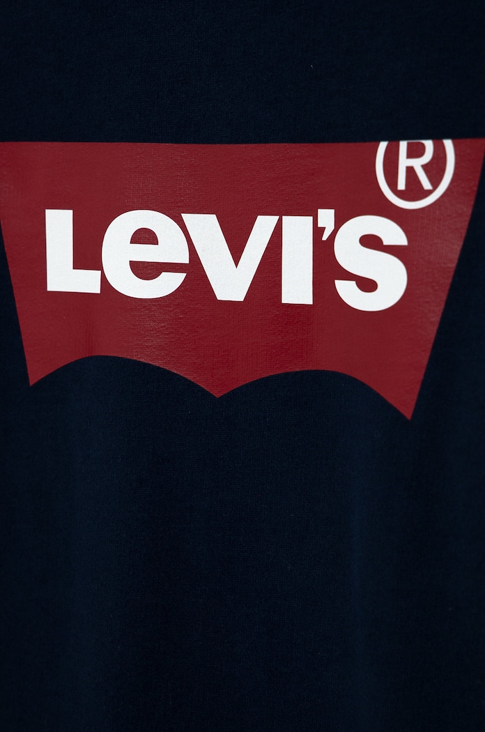 Chłopiec Levi's Bluza dziecięca 9E9079.NOS.B granatowy