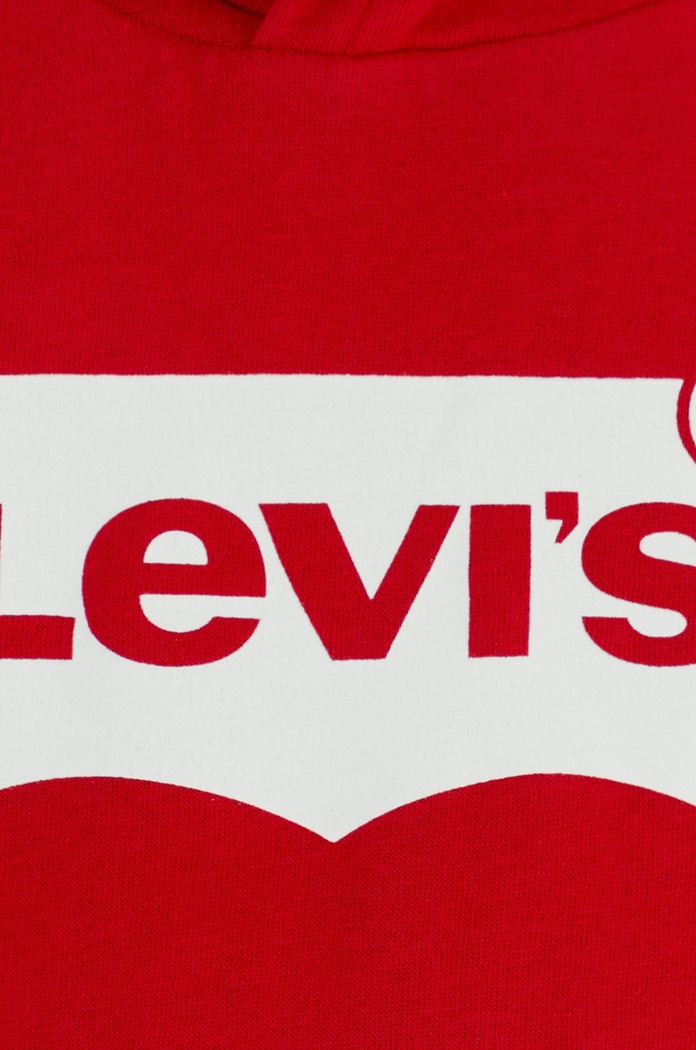 Levi's Bluza dziecięca 9E8778.NOS.B czerwony AA00